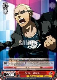 Kanji Tatsumi - Persona 4 ver.E - Weiss Schwarz card
