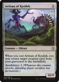 Artisan of Kozilek - Duel Decks: Zendikar vs. Eldrazi - Magic: The Gathering card