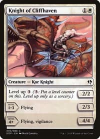 Knight of Cliffhaven - Duel Decks: Zendikar vs. Eldrazi - Magic: The Gathering card