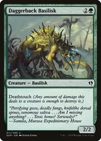 Daggerback Basilisk - Duel Decks: Zendikar vs. Eldrazi - Magic: The Gathering card