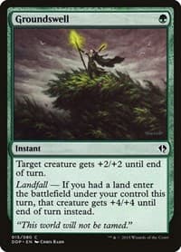 Groundswell - Duel Decks: Zendikar vs. Eldrazi - Magic: The Gathering card
