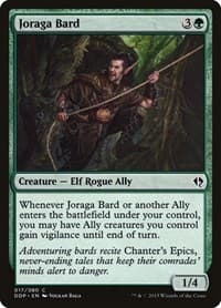 Joraga Bard - Duel Decks: Zendikar vs. Eldrazi - Magic: The Gathering card