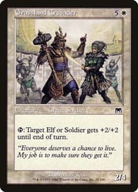 Grassland Crusader - Onslaught - Magic: The Gathering card