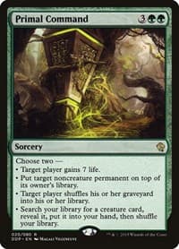 Primal Command - Duel Decks: Zendikar vs. Eldrazi - Magic: The Gathering card