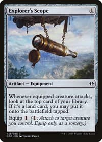 Explorer's Scope - Duel Decks: Zendikar vs. Eldrazi - Magic: The Gathering card