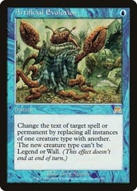 Artificial Evolution - Onslaught - Magic: The Gathering card