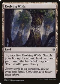 Evolving Wilds - Duel Decks: Zendikar vs. Eldrazi - Magic: The Gathering card