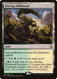 Stirring Wildwood - Duel Decks: Zendikar vs. Eldrazi - Magic: The Gathering card