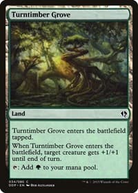 Turntimber Grove - Duel Decks: Zendikar vs. Eldrazi - Magic: The Gathering card