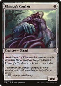 Ulamog's Crusher - Duel Decks: Zendikar vs. Eldrazi - Magic: The Gathering card