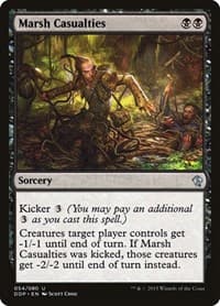 Marsh Casualties - Duel Decks: Zendikar vs. Eldrazi - Magic: The Gathering card
