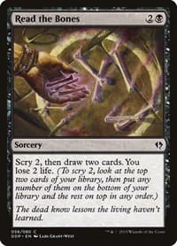 Read the Bones - Duel Decks: Zendikar vs. Eldrazi - Magic: The Gathering card