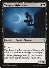 Vampire Nighthawk - Duel Decks: Zendikar vs. Eldrazi - Magic: The Gathering card