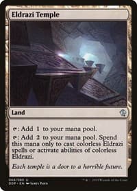 Eldrazi Temple - Duel Decks: Zendikar vs. Eldrazi - Magic: The Gathering card