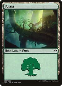 Forest (038) - Duel Decks: Zendikar vs. Eldrazi - Magic: The Gathering card