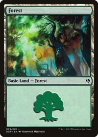 Forest (039) - Duel Decks: Zendikar vs. Eldrazi - Magic: The Gathering card