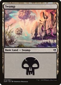 Swamp (070) - Duel Decks: Zendikar vs. Eldrazi - Magic: The Gathering card