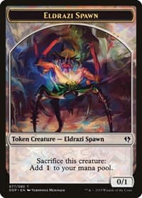 Eldrazi Spawn Token (077) - Duel Decks: Zendikar vs. Eldrazi - Magic: The Gathering card
