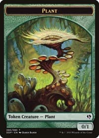 Plant Token - Duel Decks: Zendikar vs. Eldrazi - Magic: The Gathering card