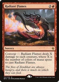 Radiant Flames - Battle for Zendikar - Magic: The Gathering card
