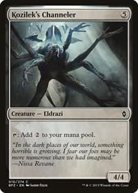 Kozilek's Channeler - Battle for Zendikar - Magic: The Gathering card
