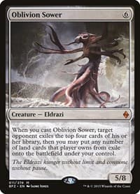 Oblivion Sower - Battle for Zendikar - Magic: The Gathering card