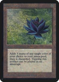 Black Lotus - Alpha Edition - Magic: The Gathering card