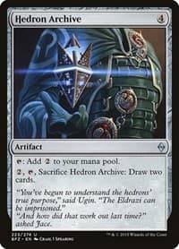 Hedron Archive - Battle for Zendikar - Magic: The Gathering card