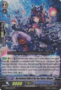 Duo Beloved Child of the Sea Palace, Minamo (B - RR Foil) - G-CB01: Academy of Divas - Cardfight Vanguard card