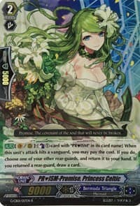 PRISM-Promise, Princess Celtic (RR Foil) - G-CB01: Academy of Divas - Cardfight Vanguard card