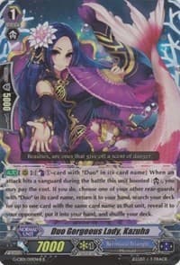 Duo Gorgeous Lady, Kazuha (B - RR Foil) - G-CB01: Academy of Divas - Cardfight Vanguard card