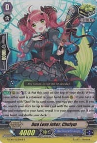 Duo Love Joker, Chulym (B - RR Foil) - G-CB01: Academy of Divas - Cardfight Vanguard card