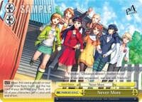 Never More - Persona 4 ver.E - Weiss Schwarz card
