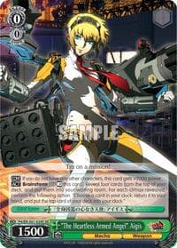 "The Heartless Armed Angel" Aigis (SR) - Persona 4 ver.E - Weiss Schwarz card