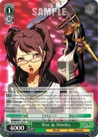 Rise & Himiko - Persona 4 ver.E - Weiss Schwarz card