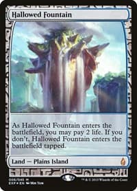 Hallowed Fountain - Zendikar Expeditions - Magic: The Gathering card