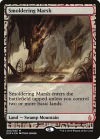 Smoldering Marsh - Zendikar Expeditions - Magic: The Gathering card