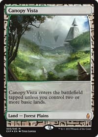 Canopy Vista - Zendikar Expeditions - Magic: The Gathering card