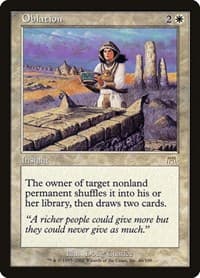 Oblation - Onslaught - Magic: The Gathering card