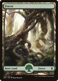 Forest (270) - Full Art - Battle for Zendikar - Magic: The Gathering card