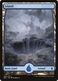 Island (259) - Full Art - Battle for Zendikar - Magic: The Gathering card