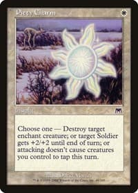 Piety Charm - Onslaught - Magic: The Gathering card