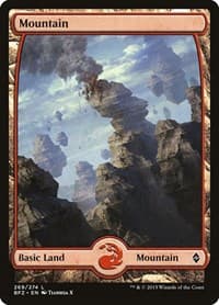 Mountain (269) - Full Art - Battle for Zendikar - Magic: The Gathering card
