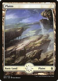 Plains (251) - Full Art - Battle for Zendikar - Magic: The Gathering card