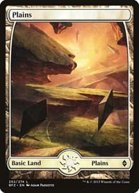 Plains (252) - Full Art - Battle for Zendikar - Magic: The Gathering card