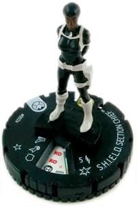 S.H.I.E.L.D. Section Chief - Nick Fury, Agent of S.H.I.E.L.D. - Heroclix card