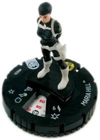 Maria Hill - Nick Fury, Agent of S.H.I.E.L.D. - Heroclix card