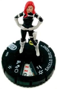 S.H.I.E.L.D. Elite Agent - Nick Fury, Agent of S.H.I.E.L.D. - Heroclix card