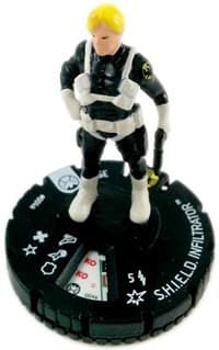 S.H.I.E.L.D. Infiltrator - Nick Fury, Agent of S.H.I.E.L.D. - Heroclix card