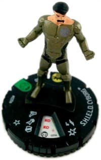 S.H.I.E.L.D. Cyborg - Nick Fury, Agent of S.H.I.E.L.D. - Heroclix card